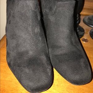 Black Suede Ankle Boots